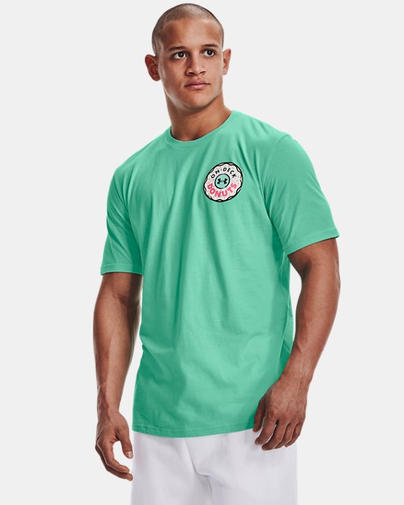 Men's UA Baseball On-Deck Donuts T-Shirt in Green image number 1